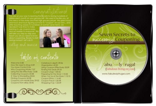 dvd insert and case