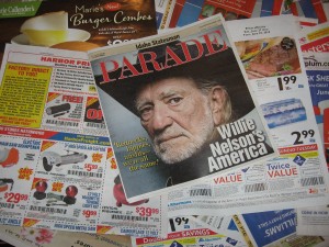 coupons in the sunday paper