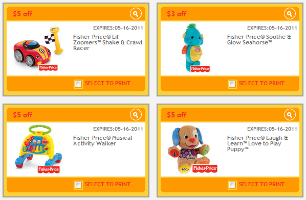 Fisher Price coupon