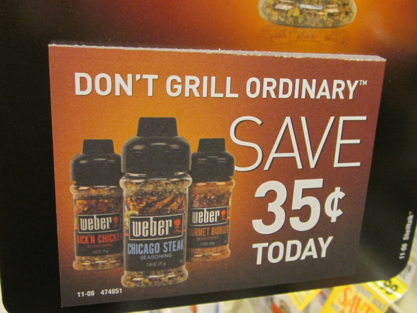 Weber Seasoning