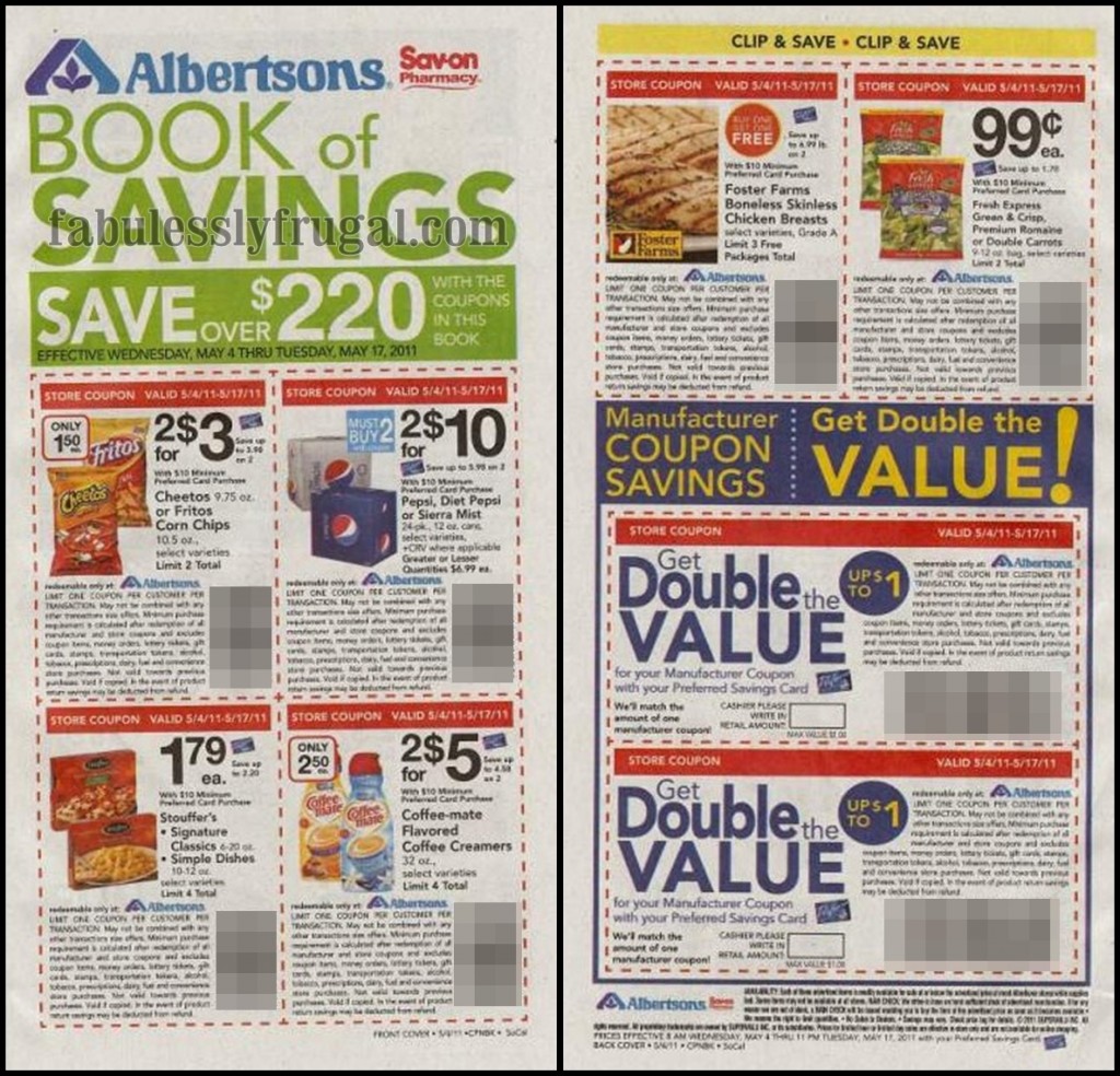 Albertsons So Cal Double Coupons