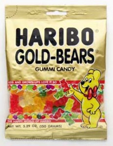 haribo gummie bears