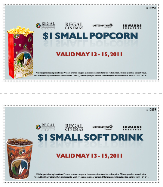 regal movie theater  coupons