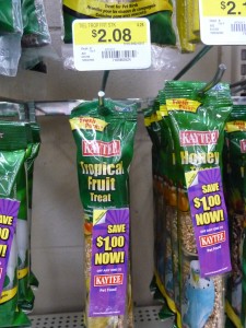 Kaytee Tropical Fruit Treat, Pet Food, Bird