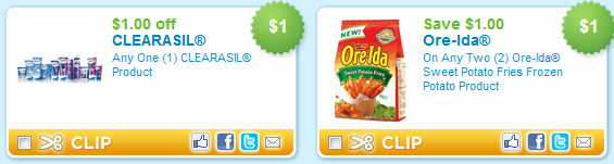 Clearasil wipes coupons
