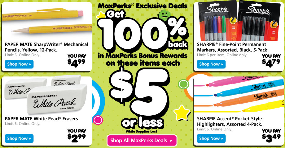 officemax free items