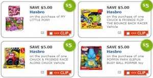Hasbro Coupons