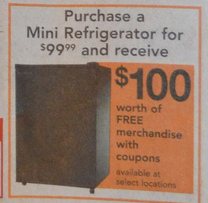 albertsons fridge deal
