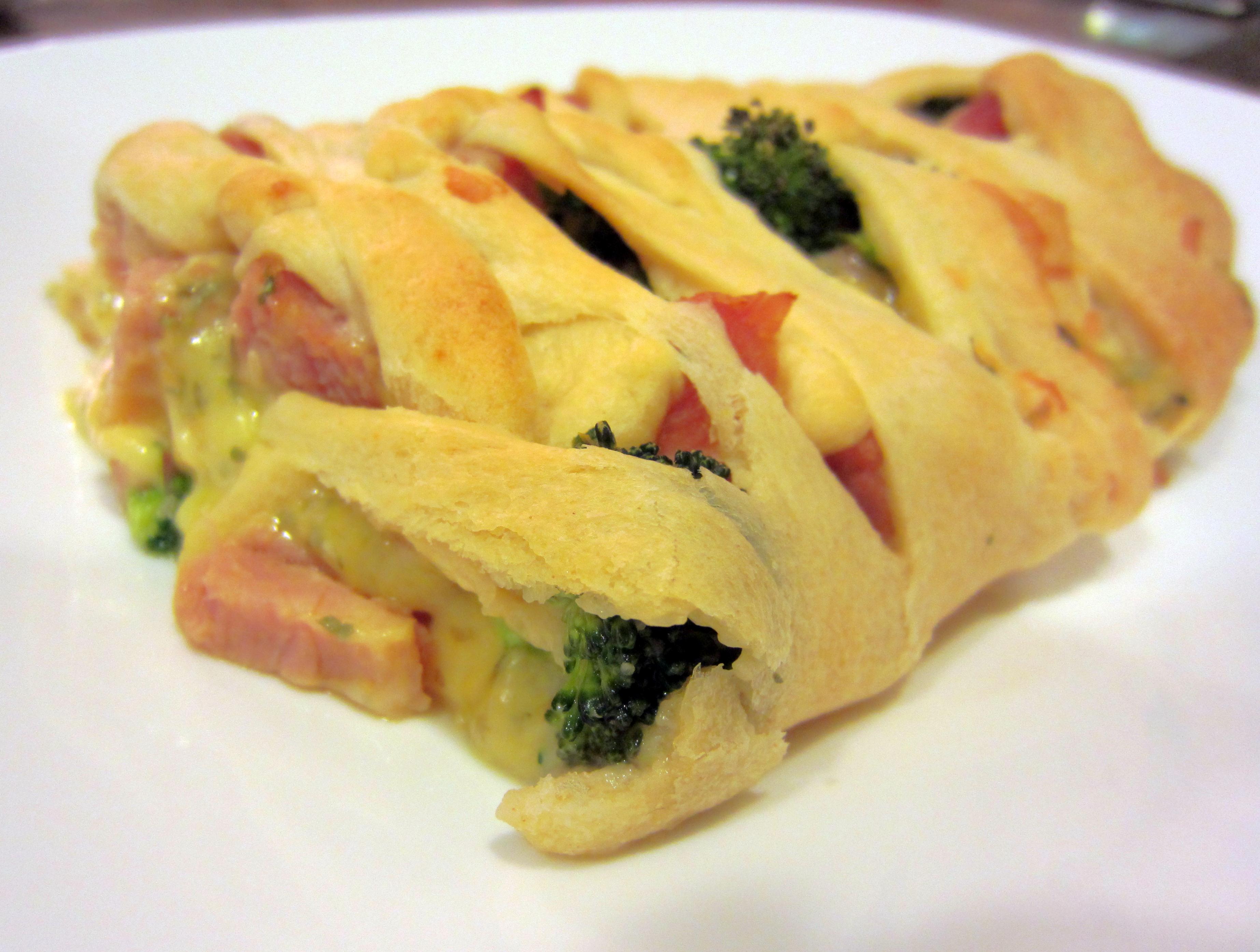 ham broccoli cheese braid