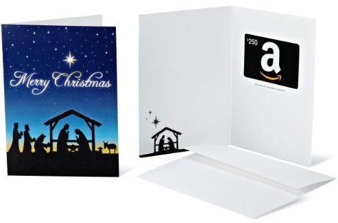 nativity amazon gift card