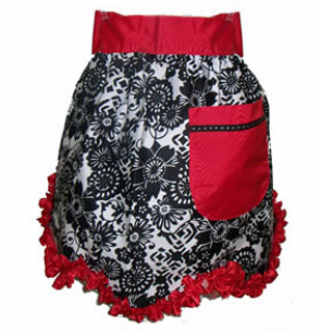 totsy red apron