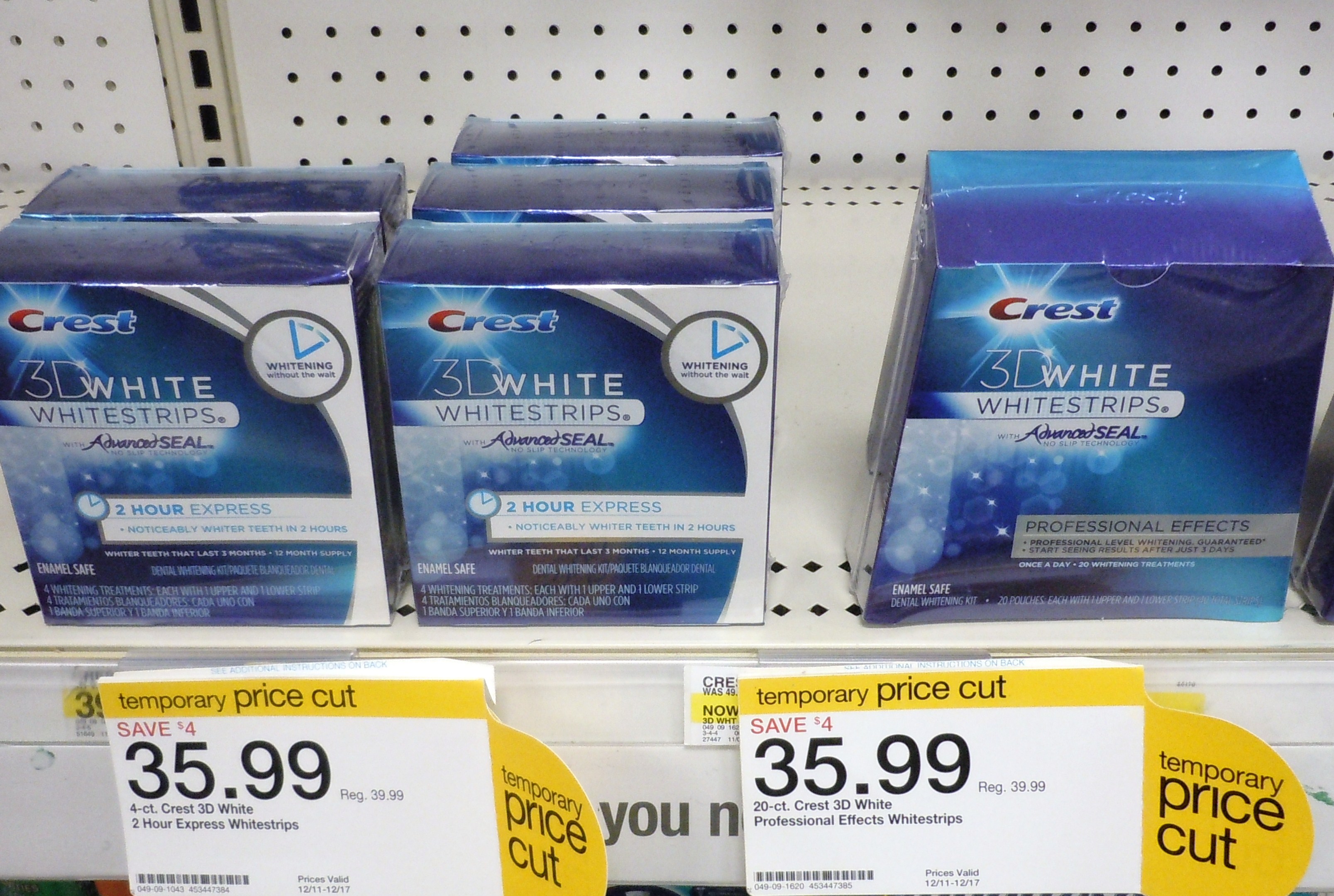 Coupon codes for crest white strips