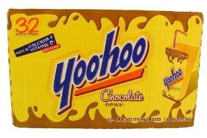 Yoo Hoo Chocolate Flavored Drink, 6.5-Ounce Boxes (Pack of 32)