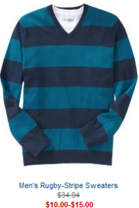men's rugby sweater