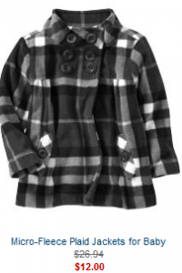 plaid girl jacket