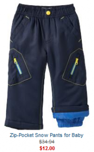 snow pants