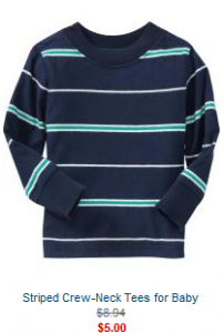 striped tee
