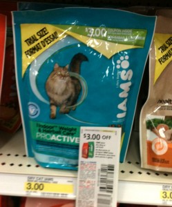 IAMS cat food