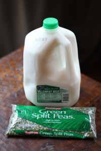 Milk and Peas