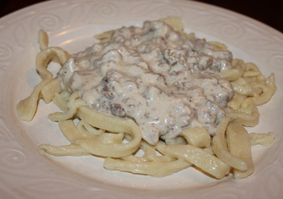 beef stroganoff