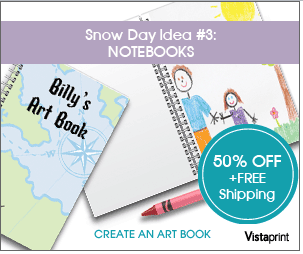 Vistaprint notebook