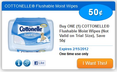 cottonelle Wipes