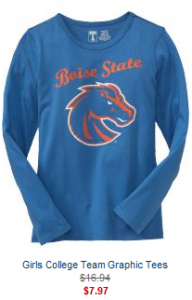 girls boise state shirt