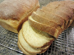 homemade whole wheat bread