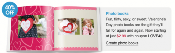 snapfish valentine photo books