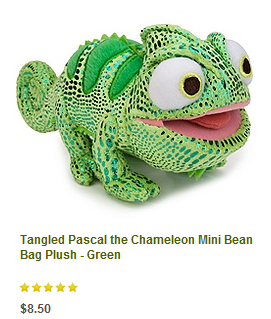 tangled pascal plush toy