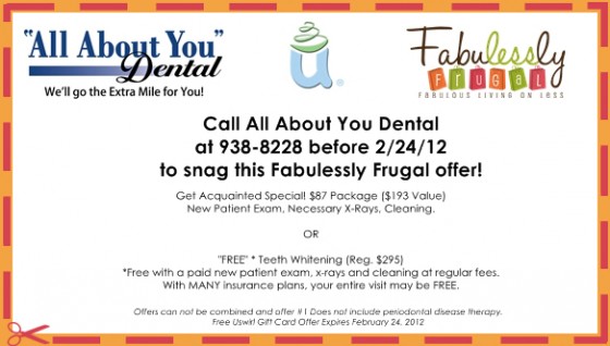 All About You Dental Coupon