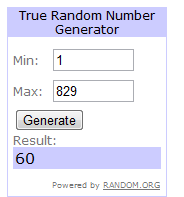 P 60 RANDOM