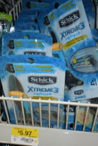 Schick Xtreme3 4 count Coupon Deals