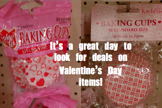 After Valentine's Day shopping