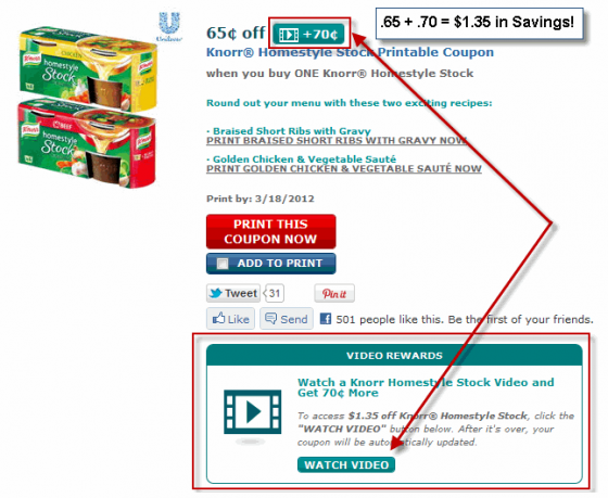 coupon network video rewards