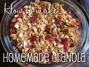 homemade granola
