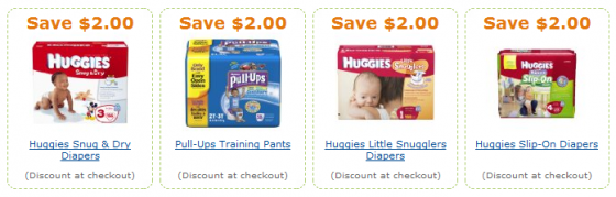 huggies coupons on amazon