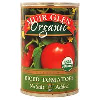 muir glen diced tomatoes