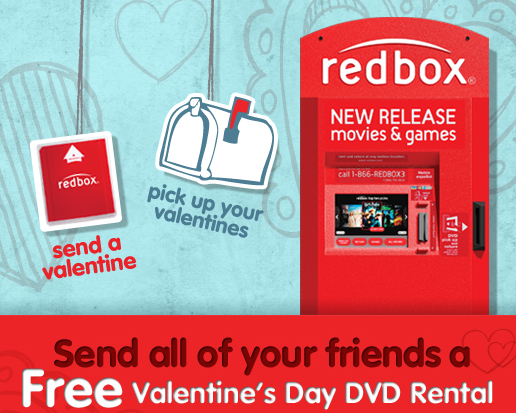 redbox free rental valentine