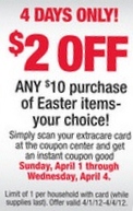 Easter Sale CVS