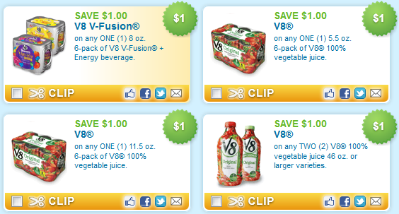 V8 coupons 2018
