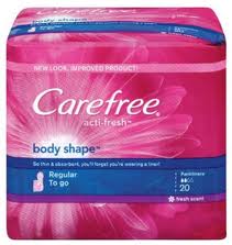 carefree liners