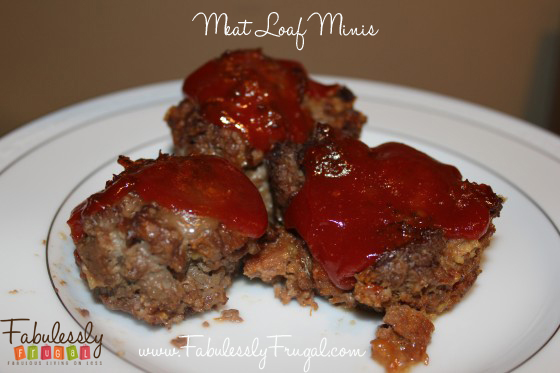 meat loaf minis