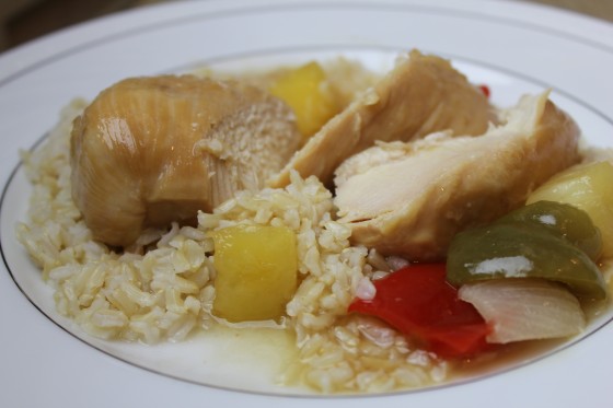 recipe pinapple pepper chicken