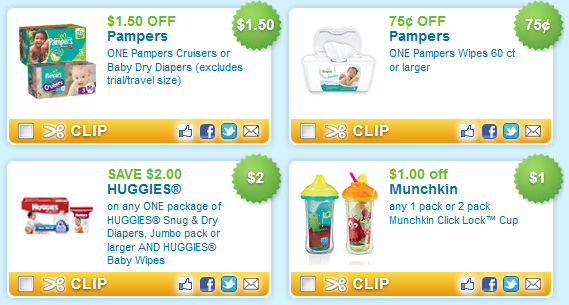 Baby coupons