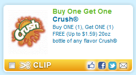Crush soda coupon
