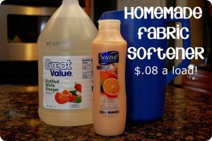 DIY homemade fabric softener recipe