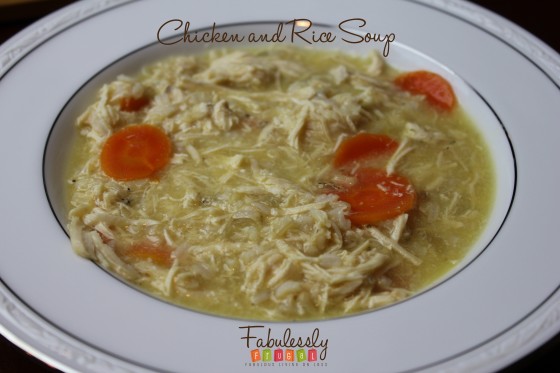 chicken and rice soup recipe