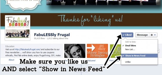facebook newsfeed entry