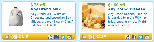 milk and cheese coupons